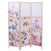 PARAVENT Pink - Pink, Holz (137/170/2cm) - MCW