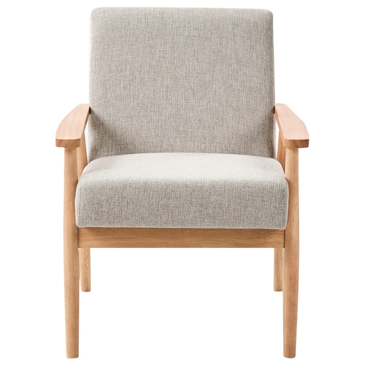 SOFA-SET 6-Sitzer Stoff Hellbraun/Grau Esrum - Hellbraun/Dunkelgrau, Textil (151/79/72cm) - Beliani