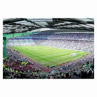 FOTOTAPETE Fußballstadion 288/190 cm - Multicolor, Papier (288/190cm) - Bilderwelten