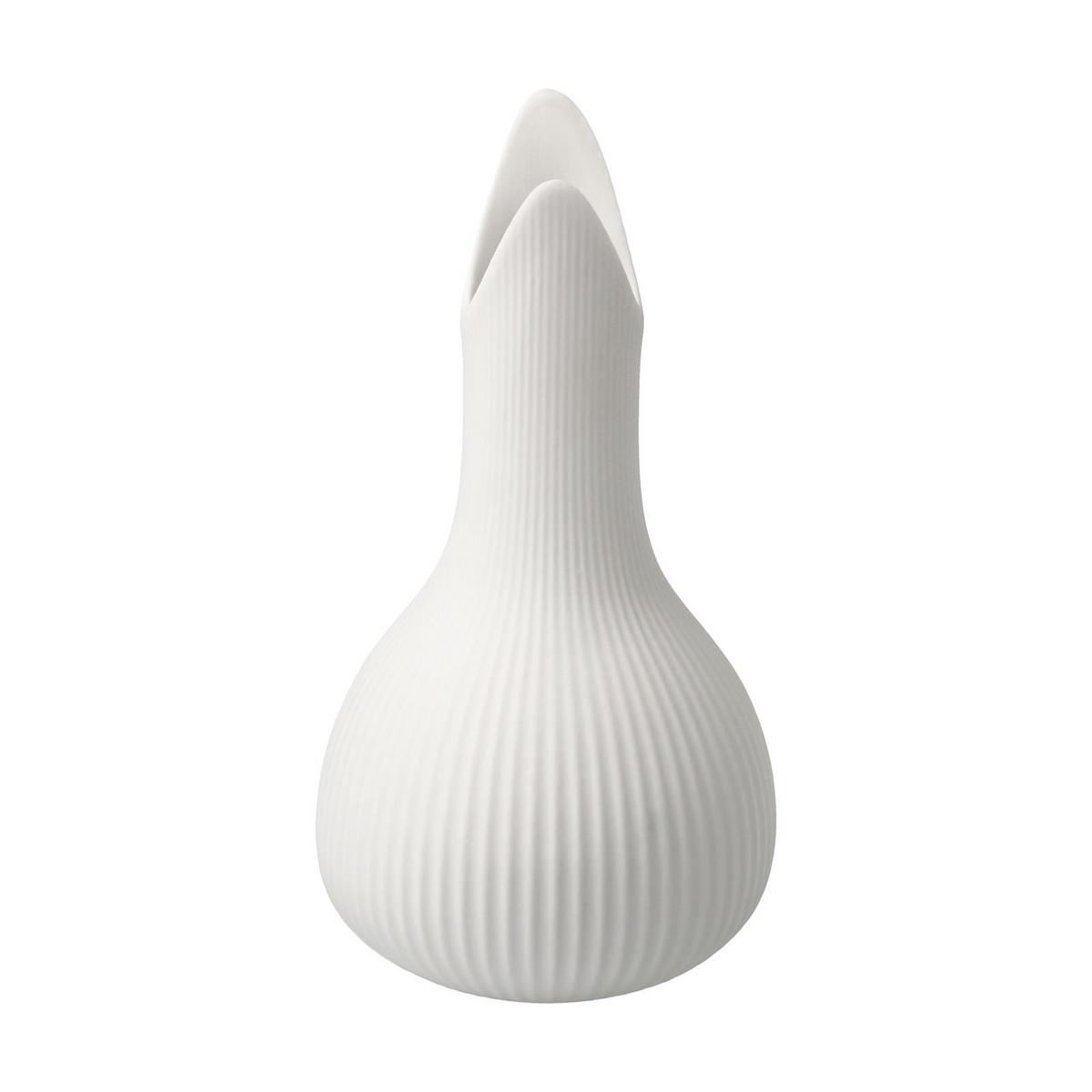 VASE Studio 8 Pure Raindrop weiß 15 cm - Weiß, Keramik (15cm) - Goebel