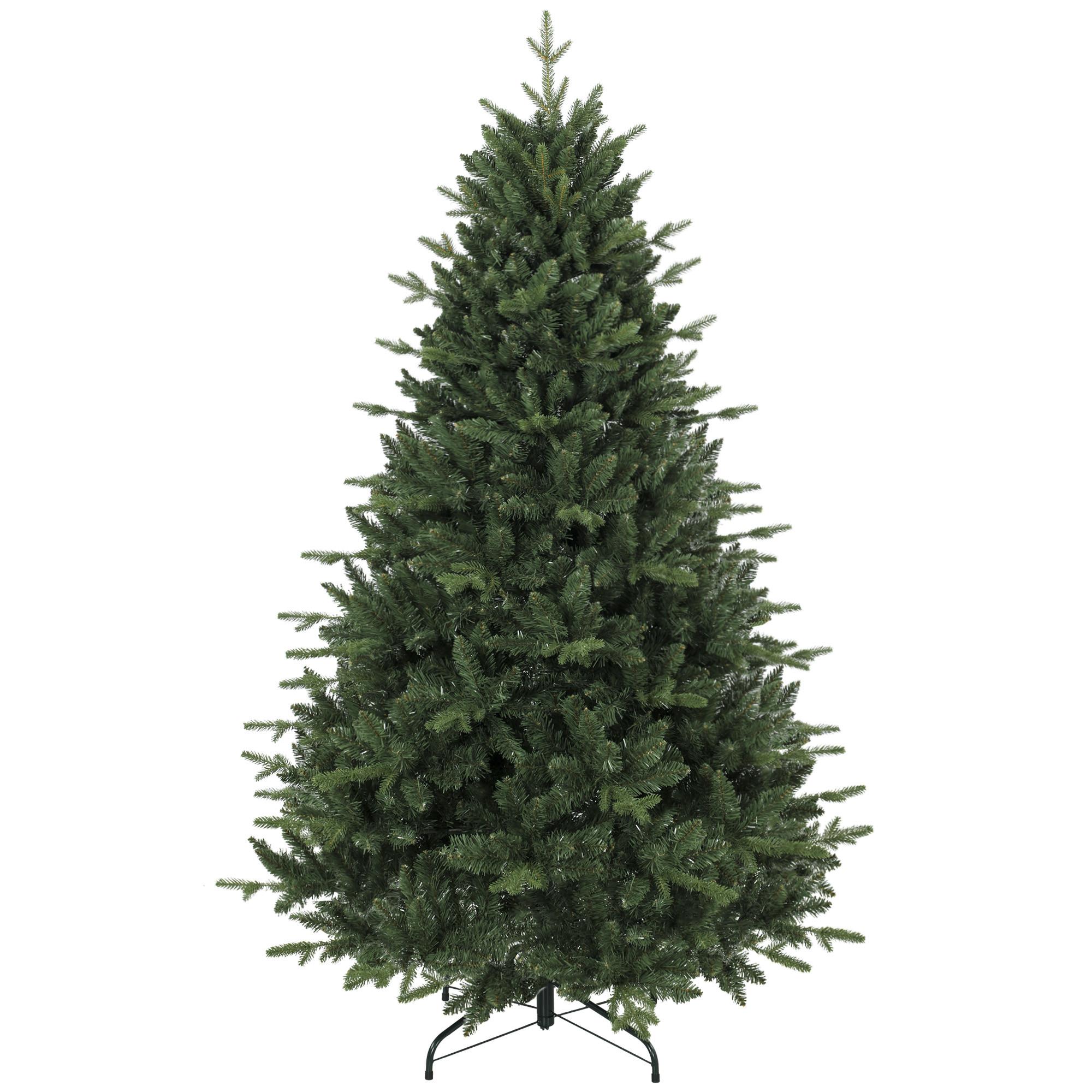 WEIHNACHTSBAUM PE PVC Grün - Grün, Kunststoff (180cm) - HOMCOM