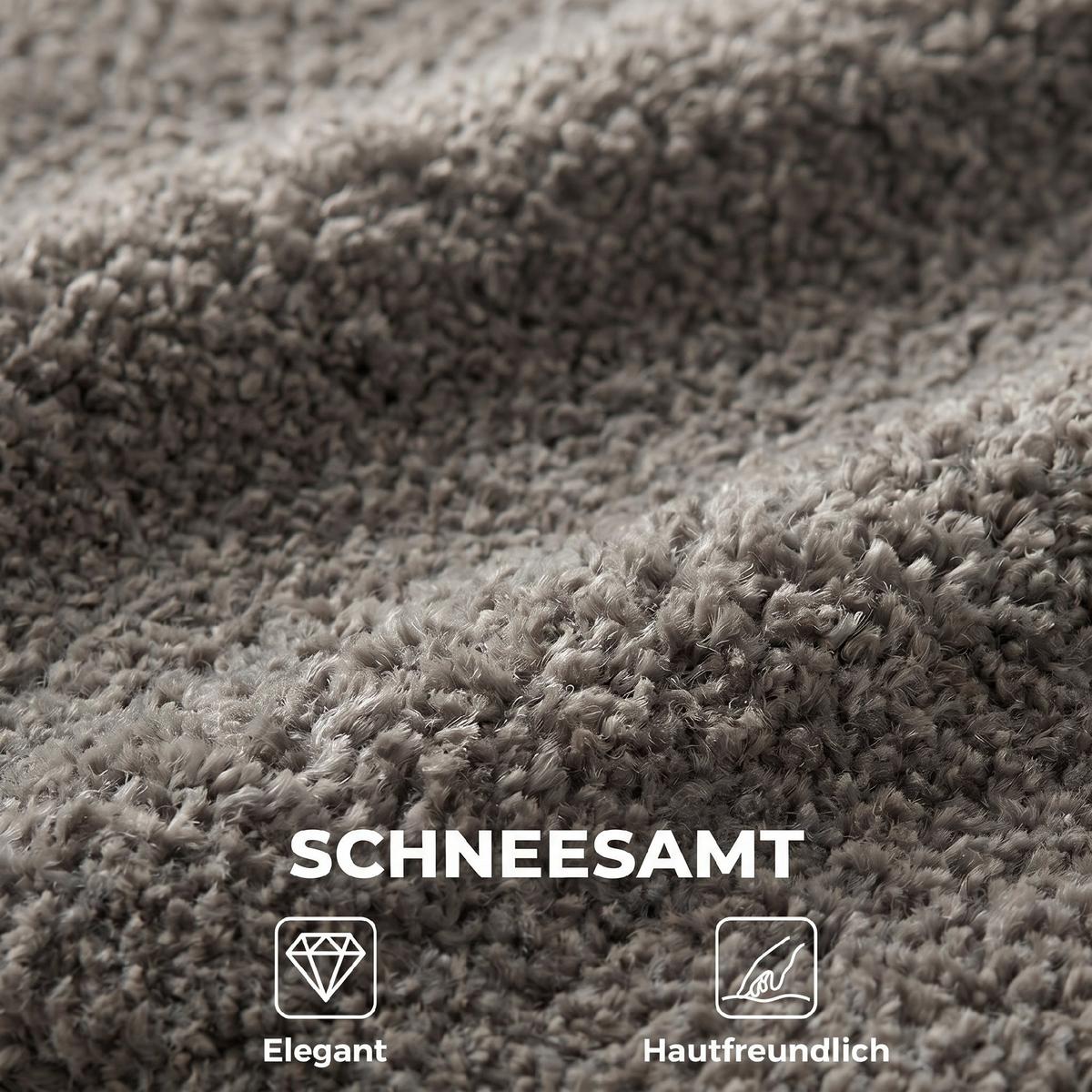 SCHREIBTISCHSTUHL Polyester Grau - Schwarz/Grau, Textil/Metall (67/113/68cm) - HOMCOM