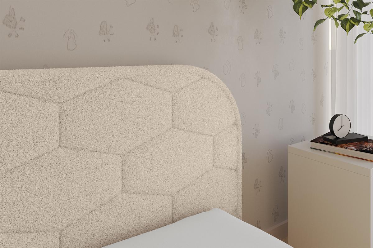 EINZELLBETT Jugendbett mit Bettkasten, Links - JAXY 80x200 Dunkelbeige - Cappuccino, Holzwerkstoff/Textil (80/200cm) - ALTDECOR