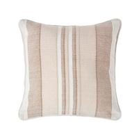 KISSENHÜLLE Morocco Stripe 45/45 cm, 100% Baumwolle - Beige, Textil (45/45cm) - Homescapes