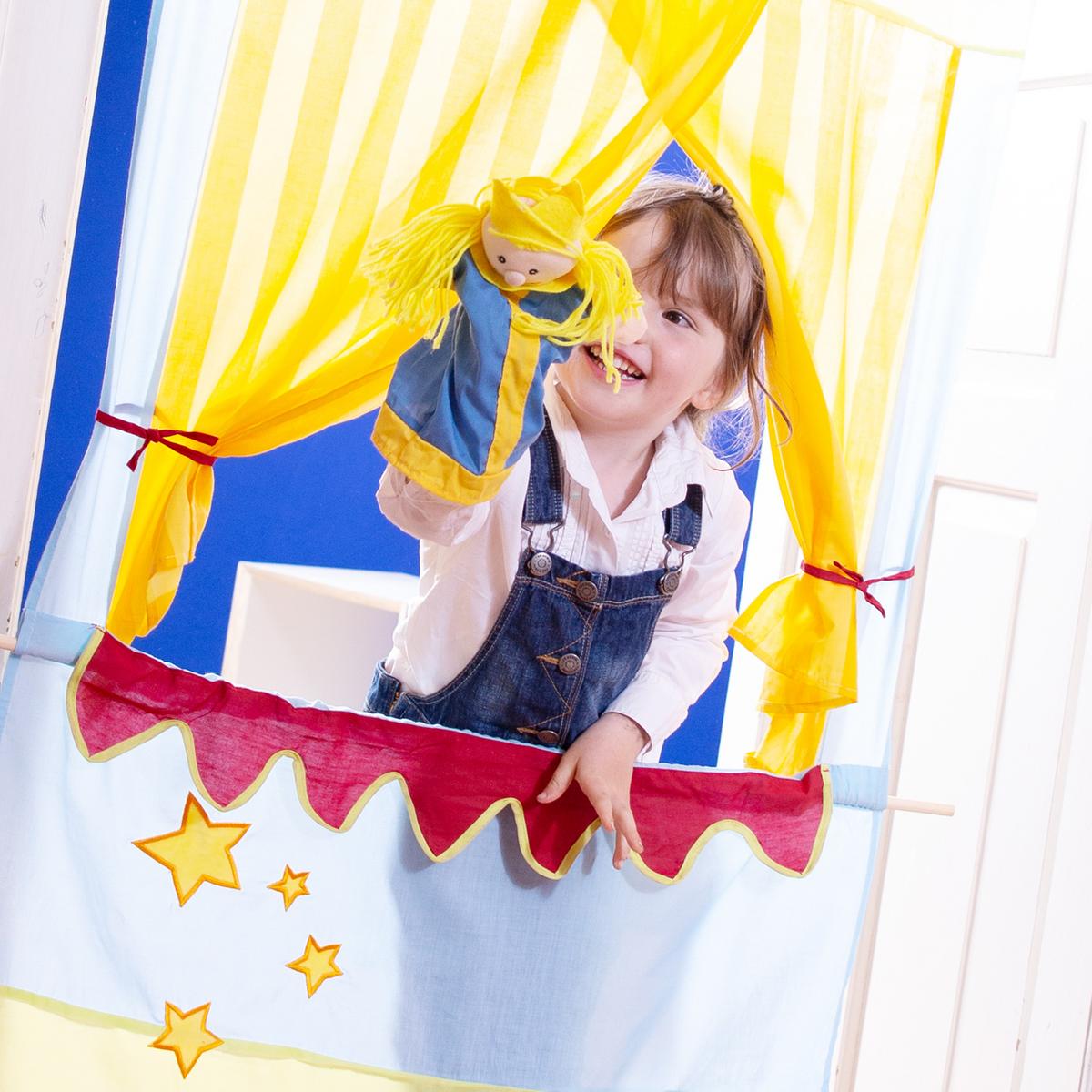 KASPERFIGUREN 6-teilig - Multicolor, Textil (23/6.5/28.5cm) - Roba