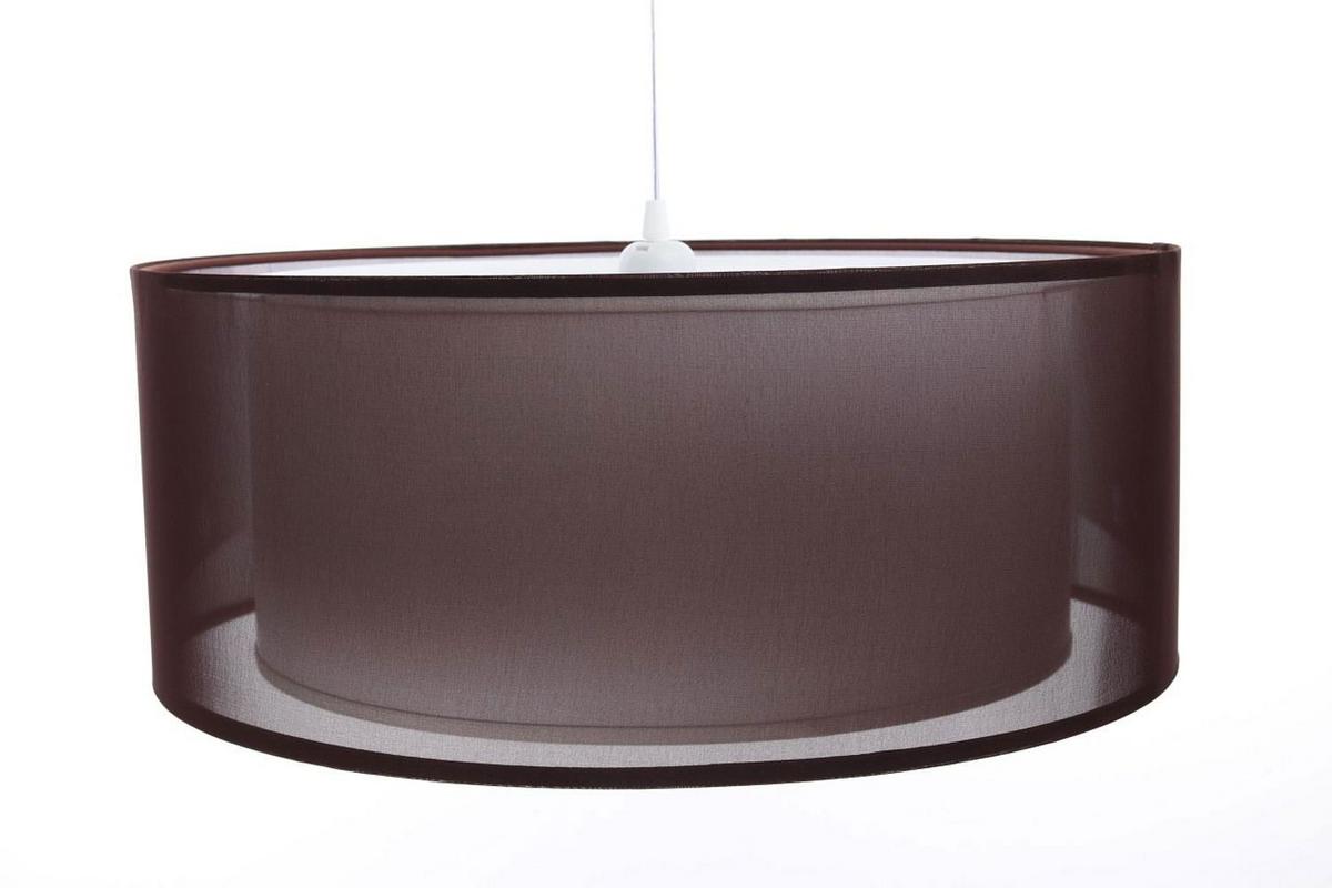 HÄNGELEUCHTE Weiß 60/22 cm - Weiß/Braun, Kunststoff (60/1.5/22cm) - ONZENO