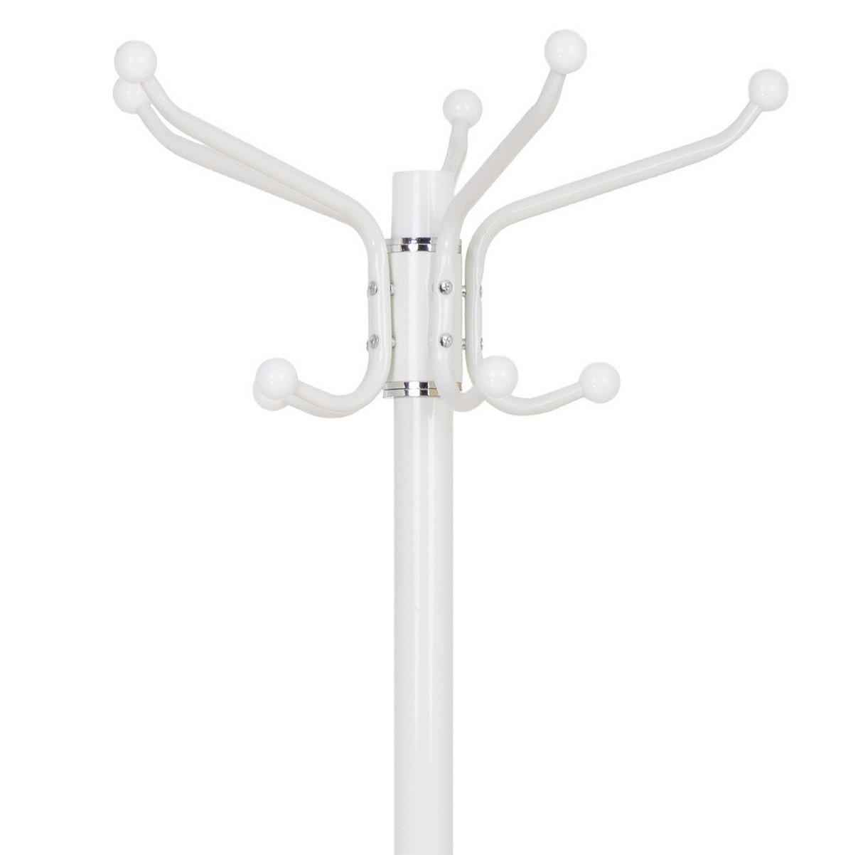 GARDEROBE aus metall 36x172cm - Weiß, Metall (36/172/36cm) - Wanderlust