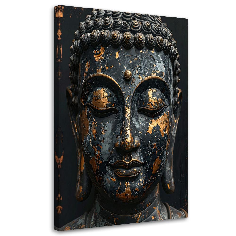 LEINWANDBILD Zen und Orientalisch 20x30cm - Schwarz, Textil (20/30cm) - Feeby