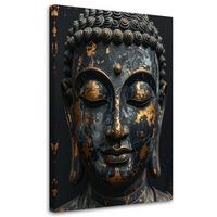LEINWANDBILD Zen und Orientalisch 20x30cm - Schwarz, Textil (20/30cm) - Feeby