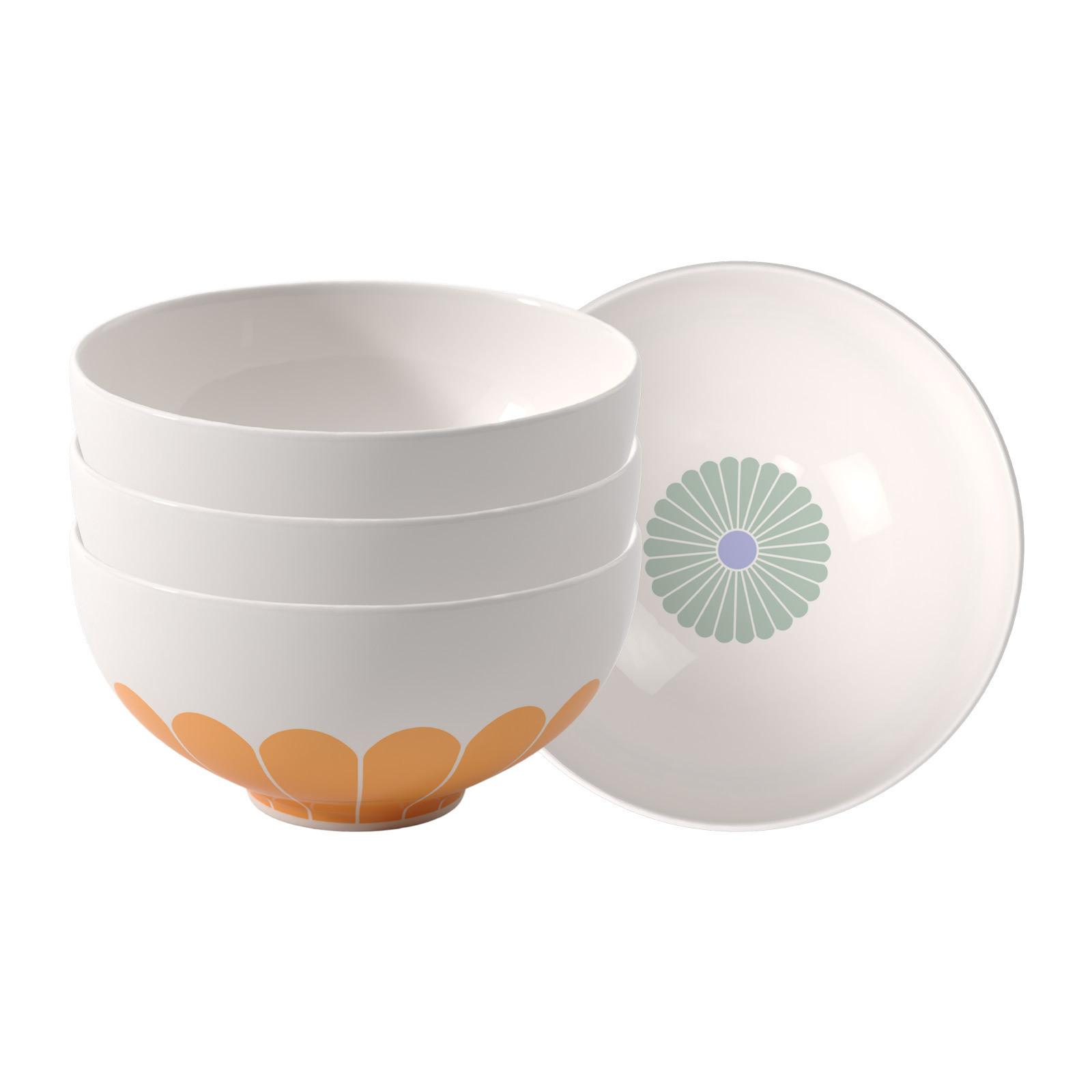 DESSERTSCHALEN Fleur Couleur bunt ø 12,9 cm 4er Set - Multicolor, Keramik (12.9cm) - Villeroy & Boch
