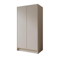 DREHTÜRENSCHRANK VELAR 102/200/51 cm Modern Kleiderschrank 2-türig Kaschmir - Kaschmir, Holzwerkstoff (102/200/51cm) - MASSENO
