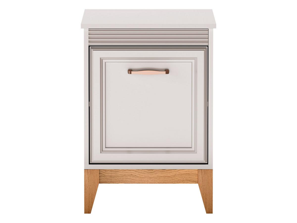 NACHTTISCH Windsor W-11 - Kaschmir/Eichefarben, Holz/Holzwerkstoff (45/62/41cm) - MIRJAN24