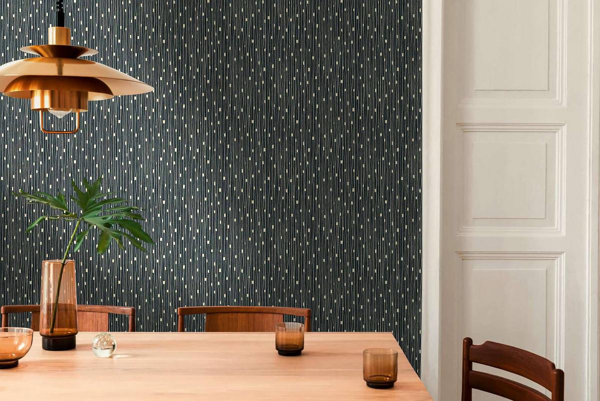 VLIESTAPETE Schwarz 53/1005 cm - Schwarz, Textil (53/1cm) - KUNSTLOFT
