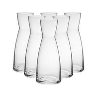 KARAFFEN YPSILON transparent 1 Liter 6er Set - Transparent, Glas (1L) - Bormioli Rocco