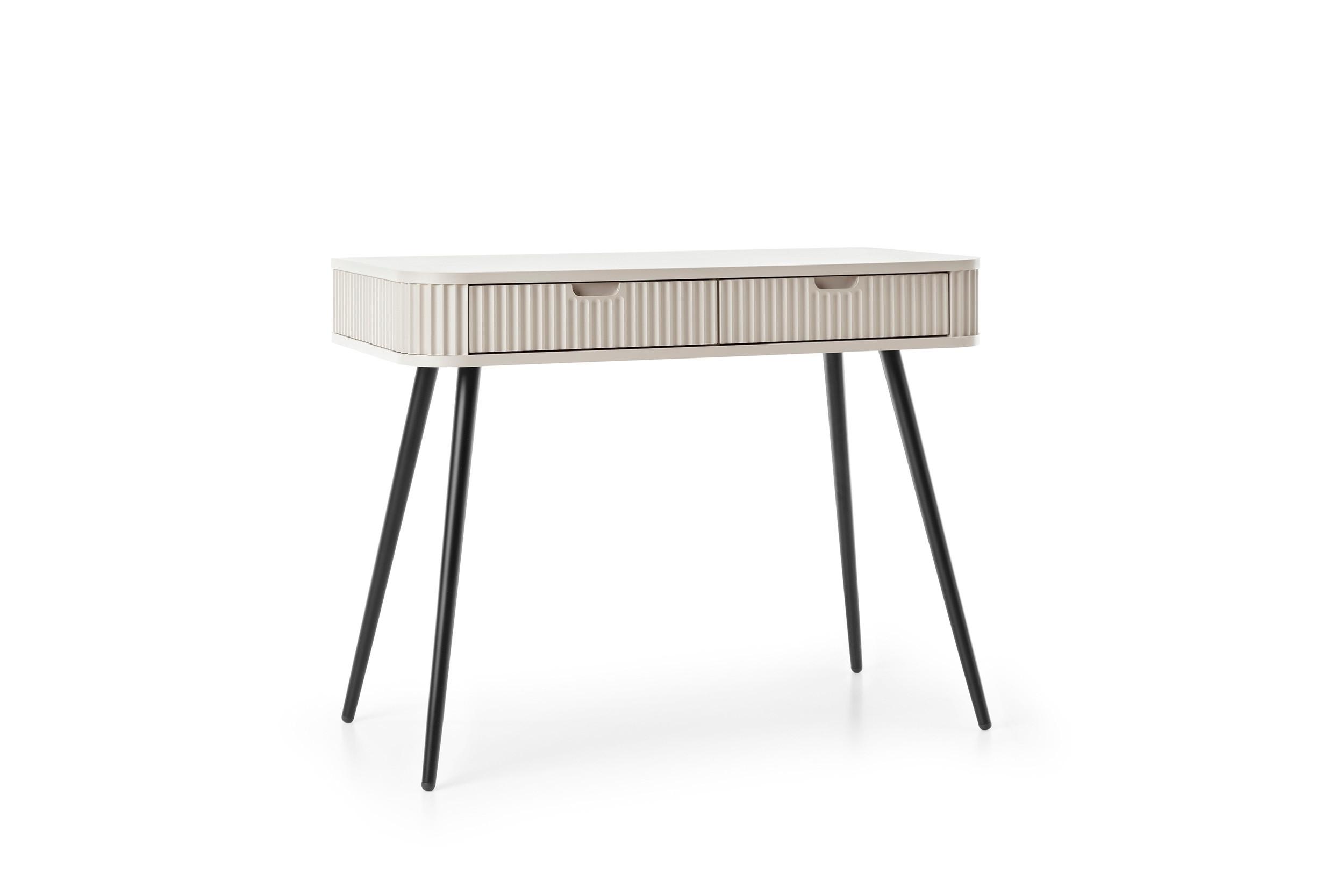 KONSOLENTISCH ZENZERO 103/80/49 cm mit Schubladen, Kaschmir - Kaschmir, Holzwerkstoff (49/103/80cm) - MASSENO