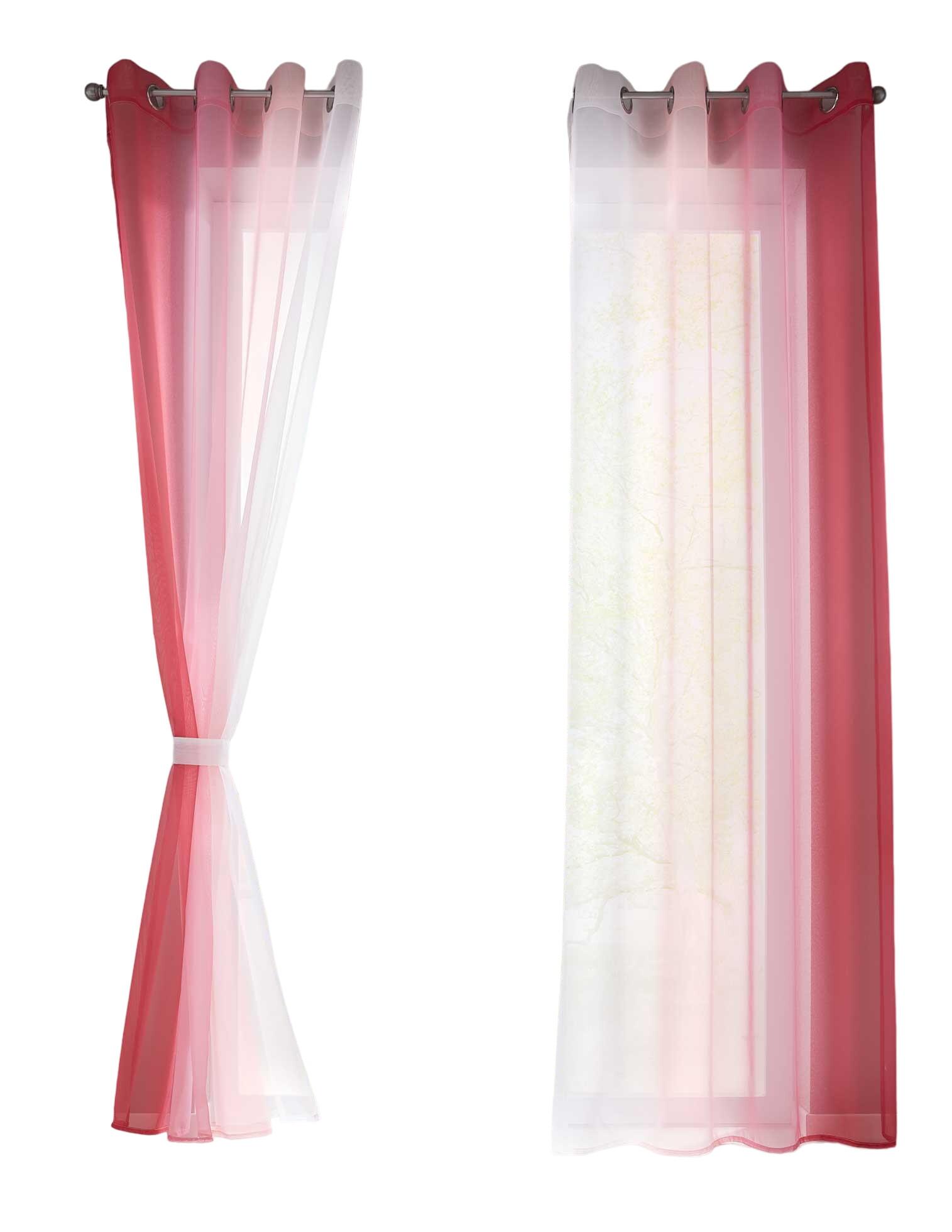 VORHANG 2ER SET »Modena« HxB 175x140 cm Rosa - Rosa, Textil (140/175cm) - Gardinenbox