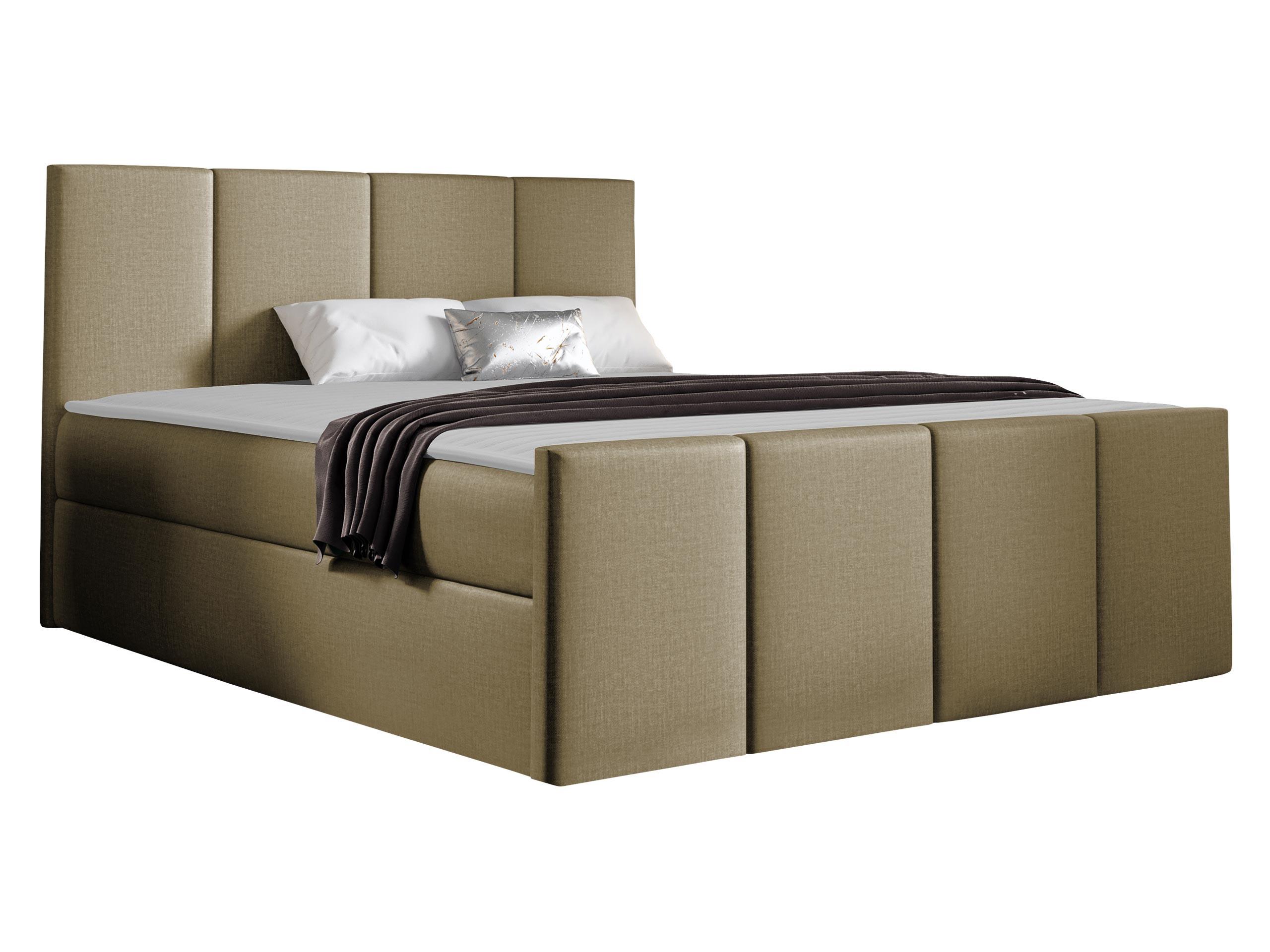 BOXBETT Lars - H3 - Kaschmir, Holz (120/200cm) - MIRJAN24
