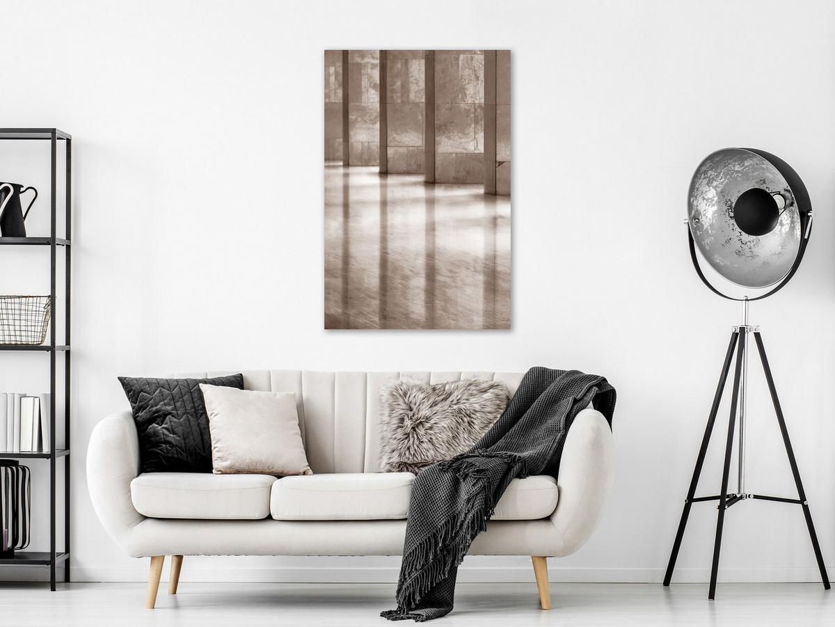 KUNSTDRUCK Beige 40/60 cm - Beige, Textil (40/60cm) - KUNSTLOFT