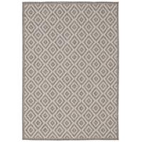 IN & OUTDOOR TEPPICH VALENCIA FLIESENOPTIK - Grau, Textil (80/150cm) - Pergamon