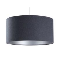 HÄNGELEUCHTE Blau 50/25 cm - Blau/Grau, Kunststoff (50/0.8/25cm) - ONZENO