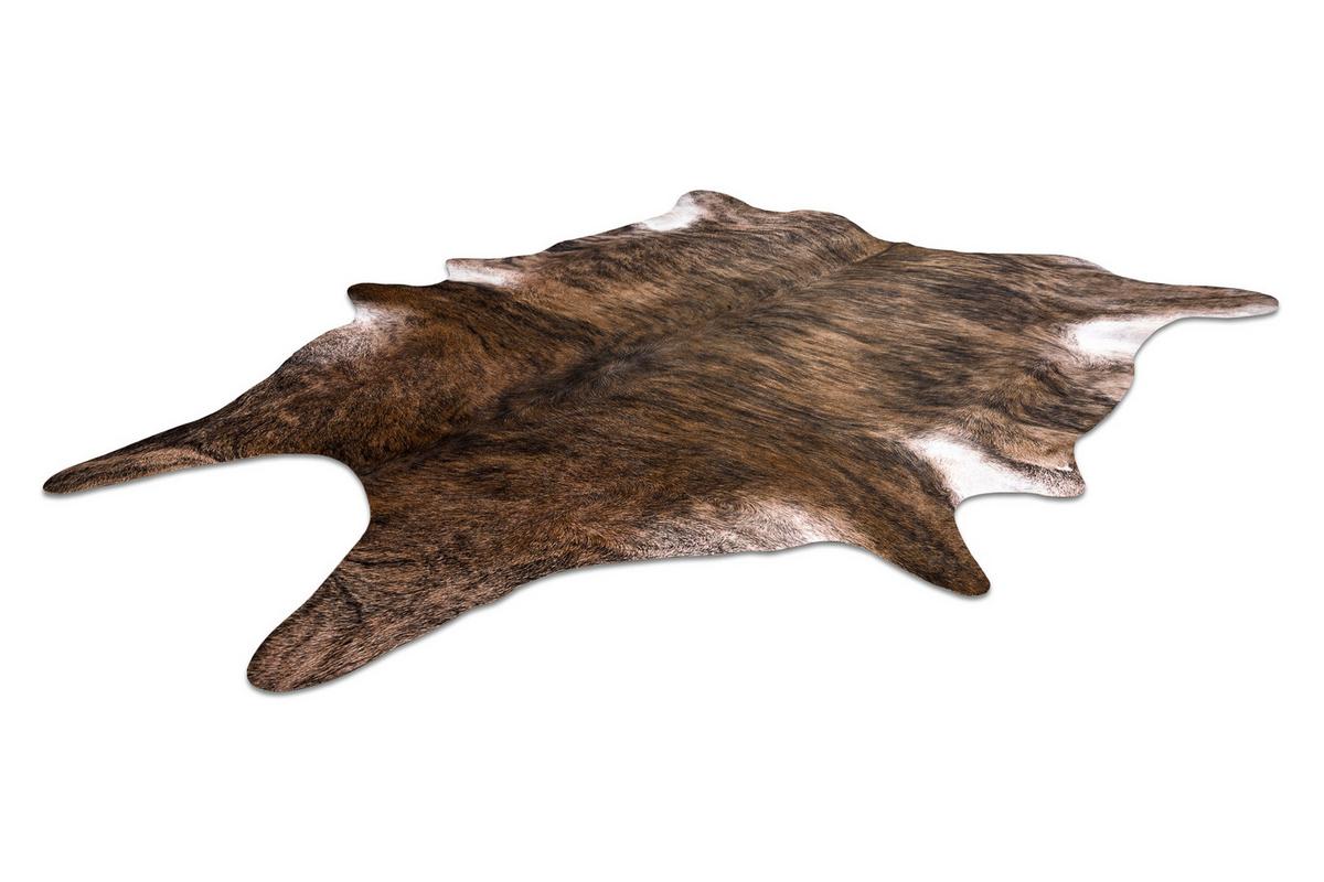 TEPPICH Künstliches Rindsleder 180/220 cm - Braun, Textil (180/220cm) - rugsX