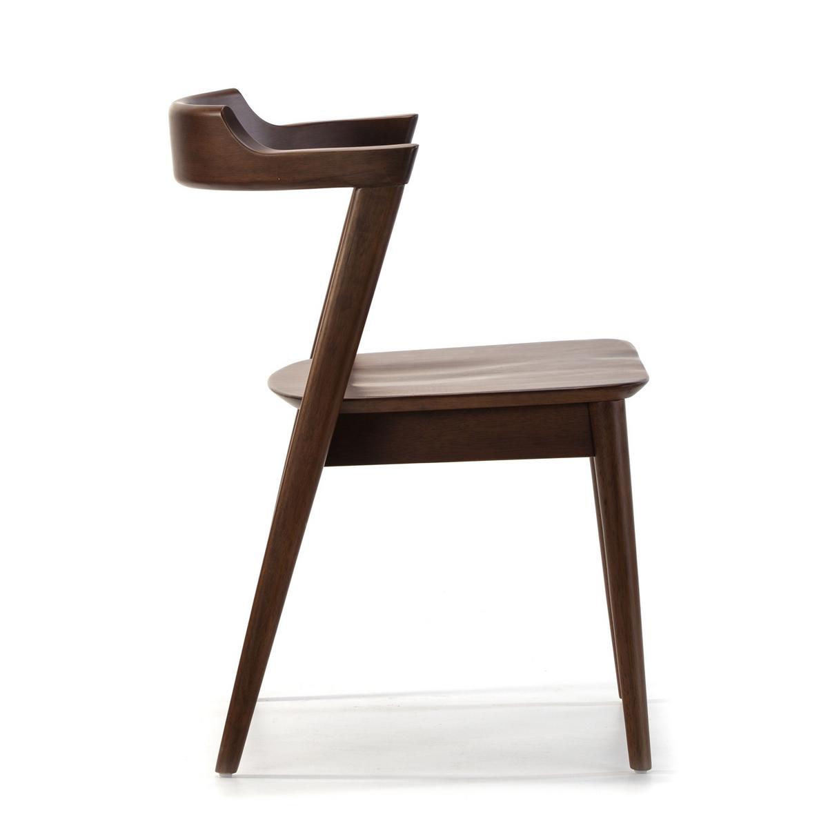 STUHL 2er-Set Venus Nussbaum Farbe - Walnussfarben, Holz (58/76/58cm) - VS Venta-stock