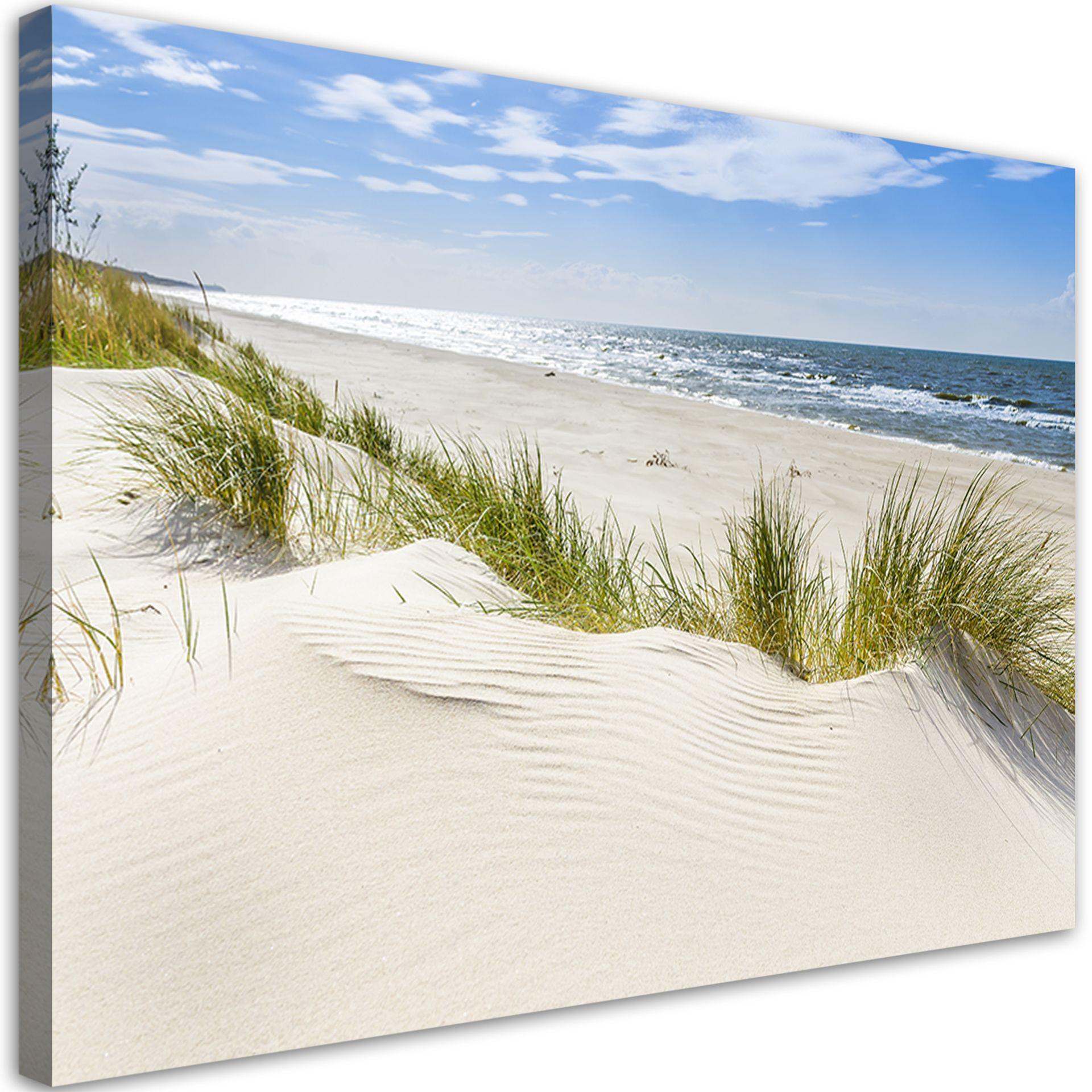 KUNSTDRUCK Beige 60/40 cm - Beige, Textil (60/40cm) - KUNSTLOFT