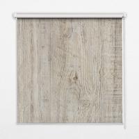 INNENROLLO - Fensterrollo - Rollo - 60x40 cm - Helles Holz - Grau, Kunststoff (60/140/0.5cm) - TULUP
