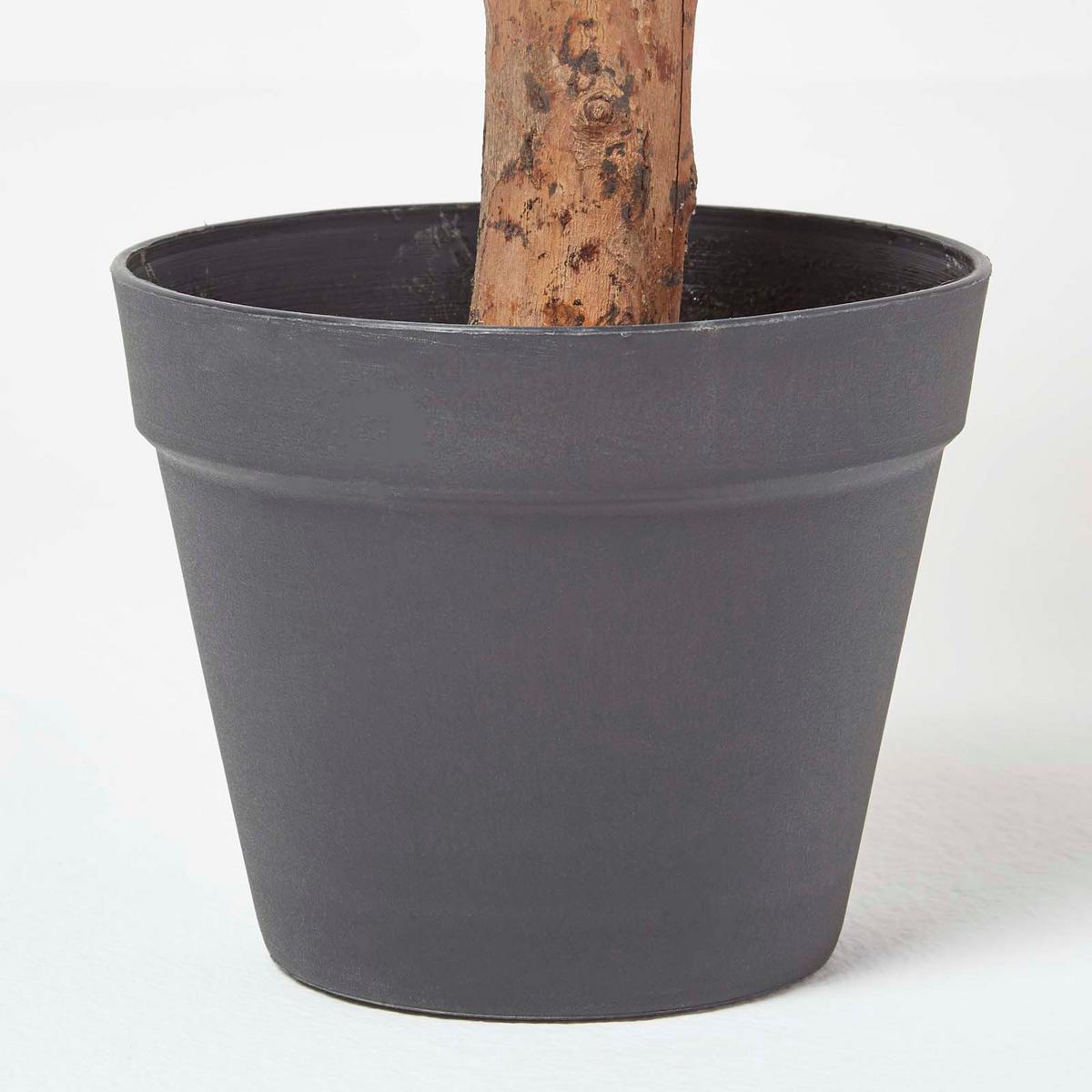 KUNSTPFLANZE Baumpfingstrose creme, 100 cm - Creme, Kunststoff (100cm) - Homescapes