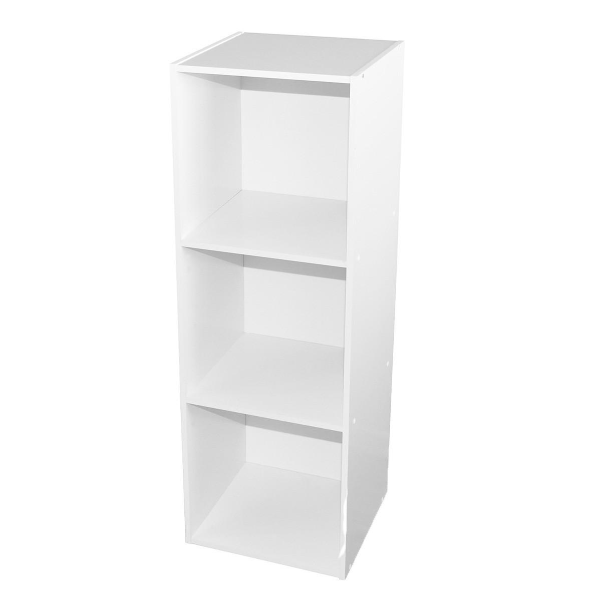 DREI Kästchen 102.5 x 34.9 x 33.7 Alsakaz - Weiß, Holzwerkstoff (35/102.5/35cm) - Calicosy