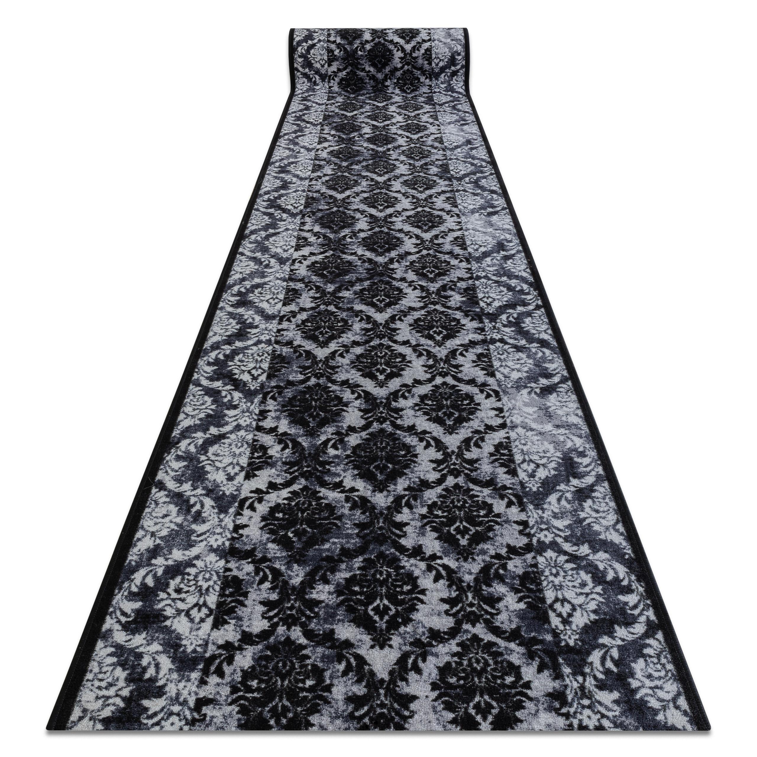 LÄUFER Antirutsch ROMANCE 80/110 cm - Grau, Textil (80/110cm) - rugsX