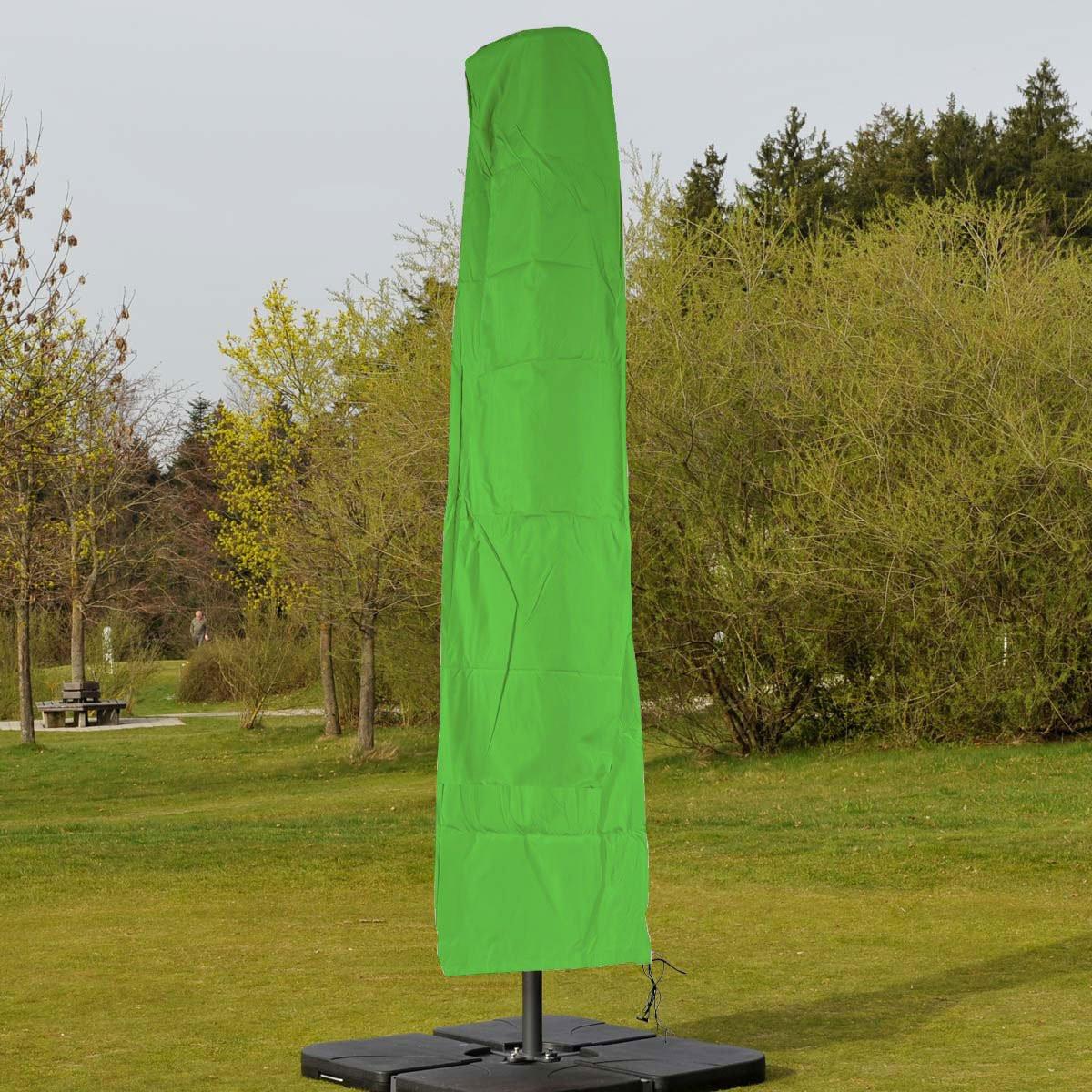 SCHUTZHÜLLE MCW FÜR AMPELSCHIRM BIS 4,3M Grün - Grün, Textil (60/240/60cm) - MCW