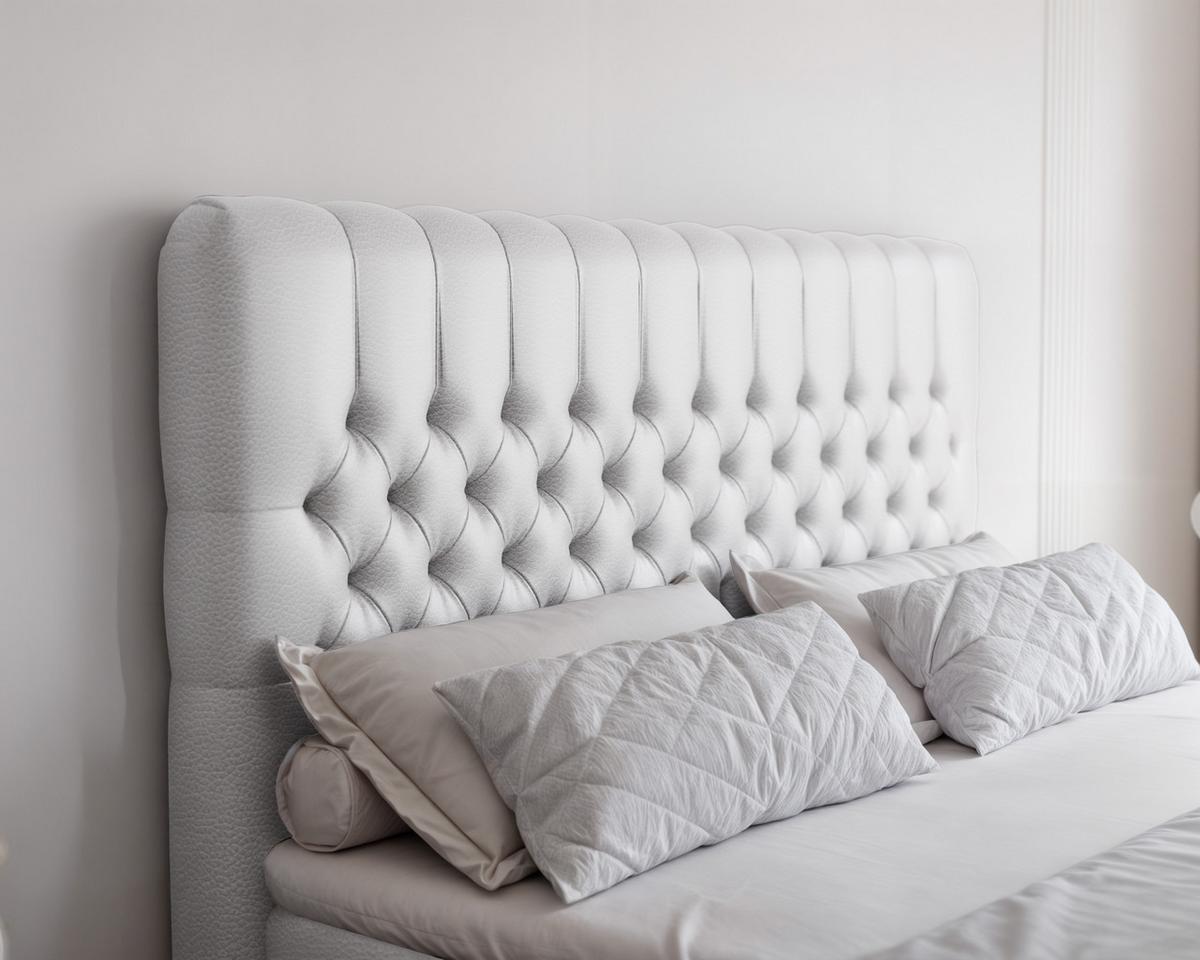 BOXBETT 140x200 cm mit Topper - Weiß, Holzwerkstoff/Textil (140/200cm) - Idohome