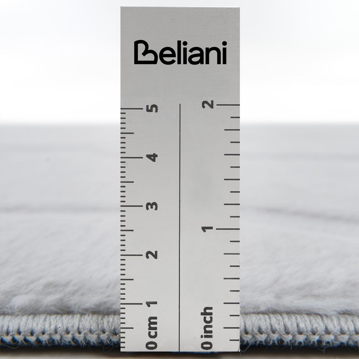 TEPPICH Hellgrau 160/230 cm Kawi - Hellgrau/Grau, Textil (160/230cm) - Beliani