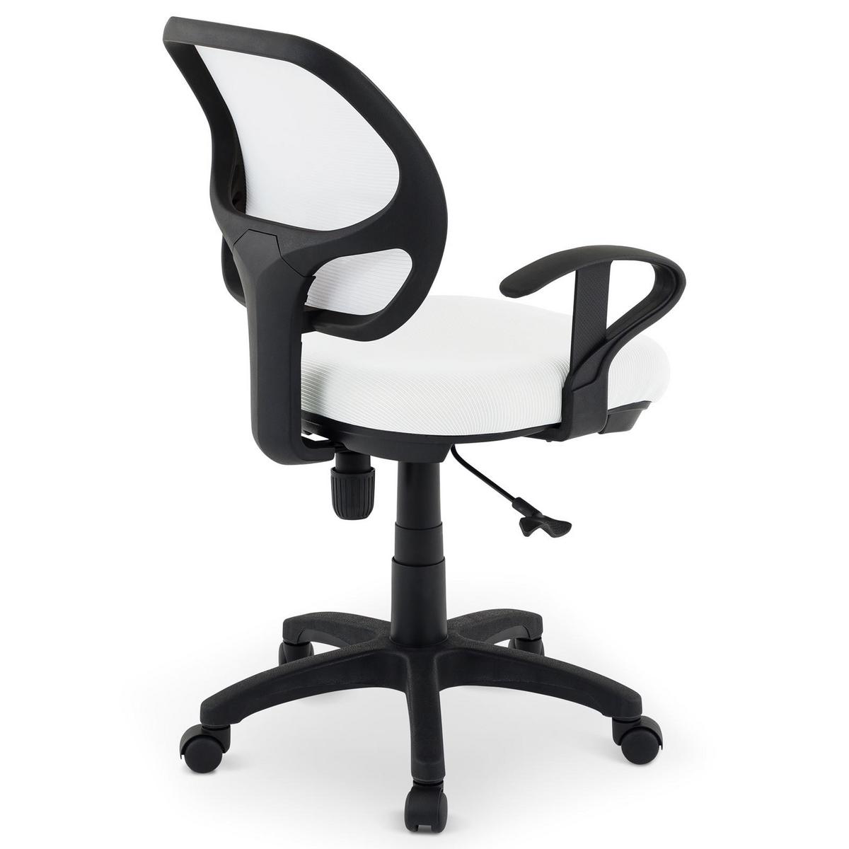 KINDERDREHSTUHL COOL-1 weiß - Weiß, Textil (58/97/58cm) - IDIMEX