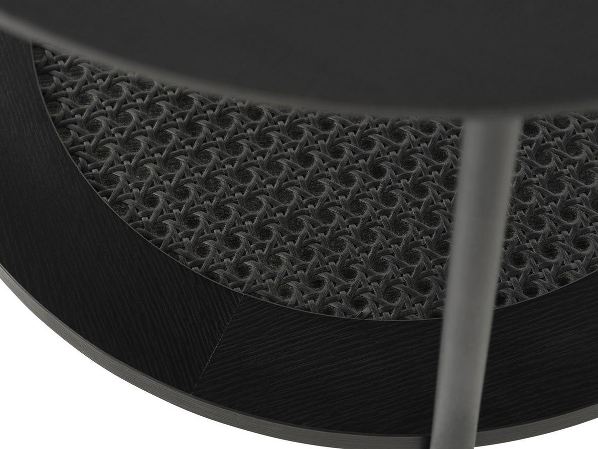 BEISTELLTISCH Mogest 50 cm - Dunkelbraun, Holzwerkstoff/Metall (50/50/50cm) - Selsey