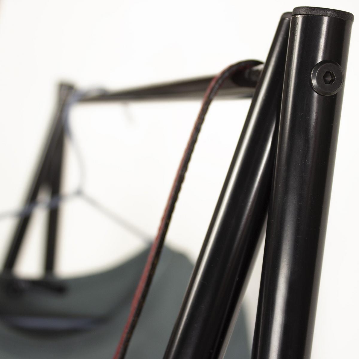 GARDEROBENSTÄNDER mit 2 Regalen - 64.5/40/151 cm - Schwarz, Metall (40/151/64.5cm) - Calicosy