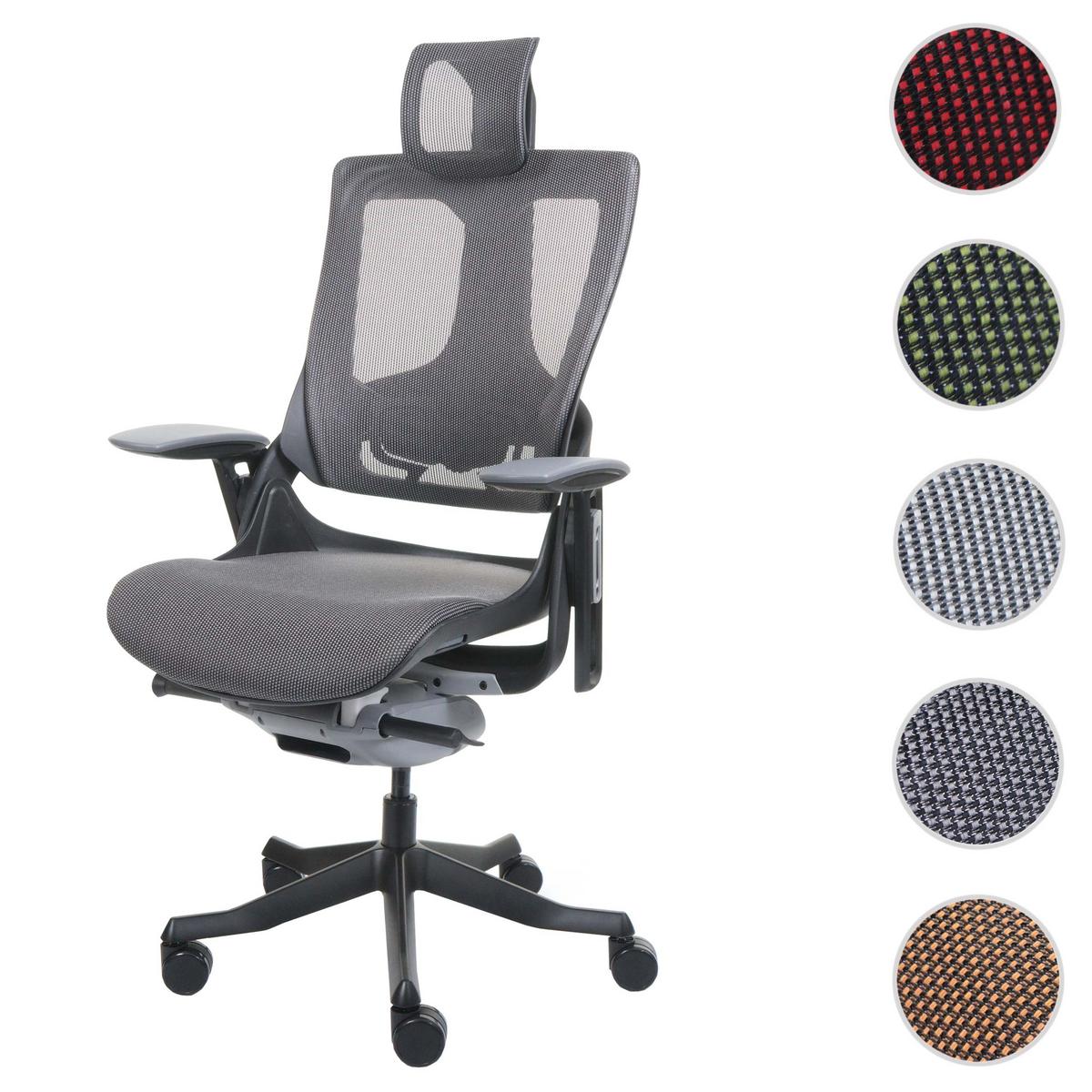 BÜROSTUHL MERRYFAIR Schwarz - Schwarz, Textil (75/138/68cm) - MCW