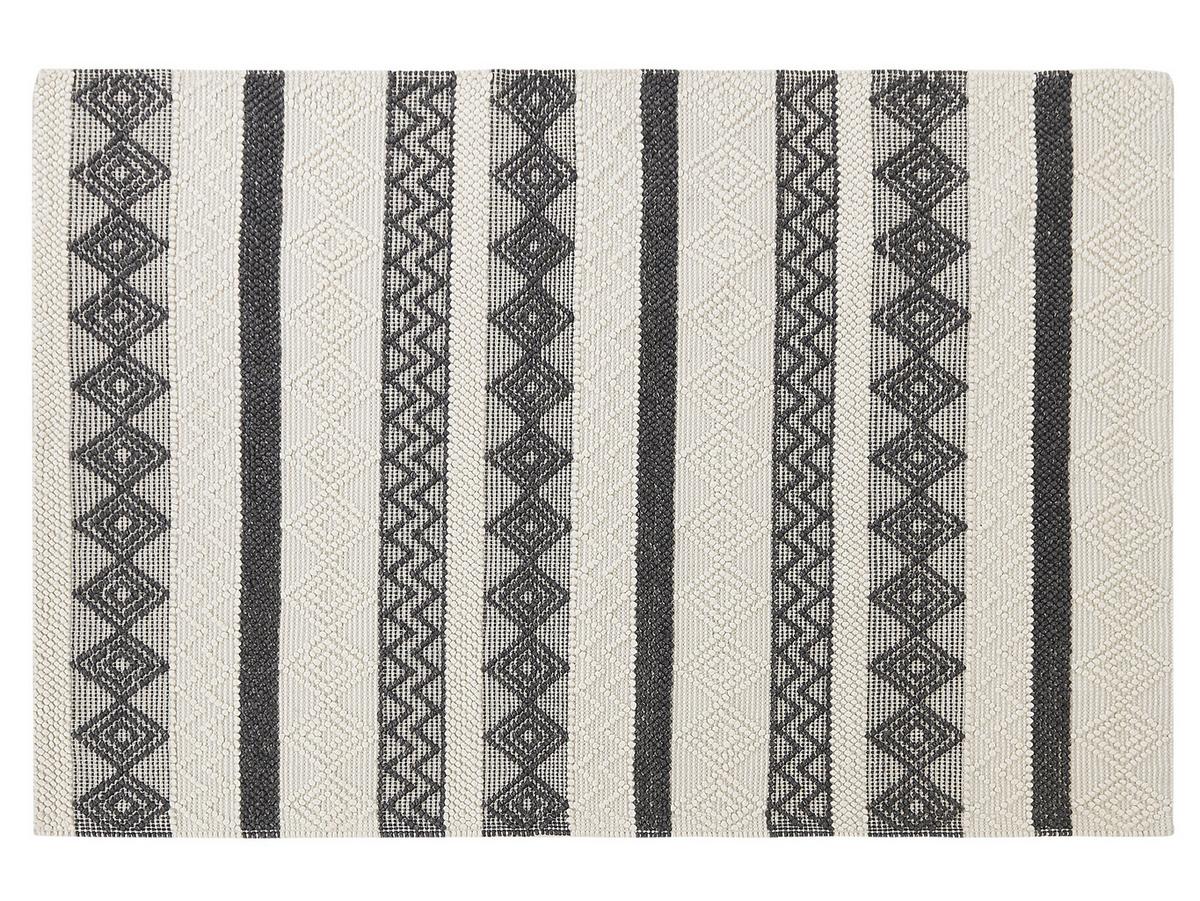 KURZFLOR-TEPPICH Davutlar 200/140 cm - Beige, Textil (140/200cm) - Beliani