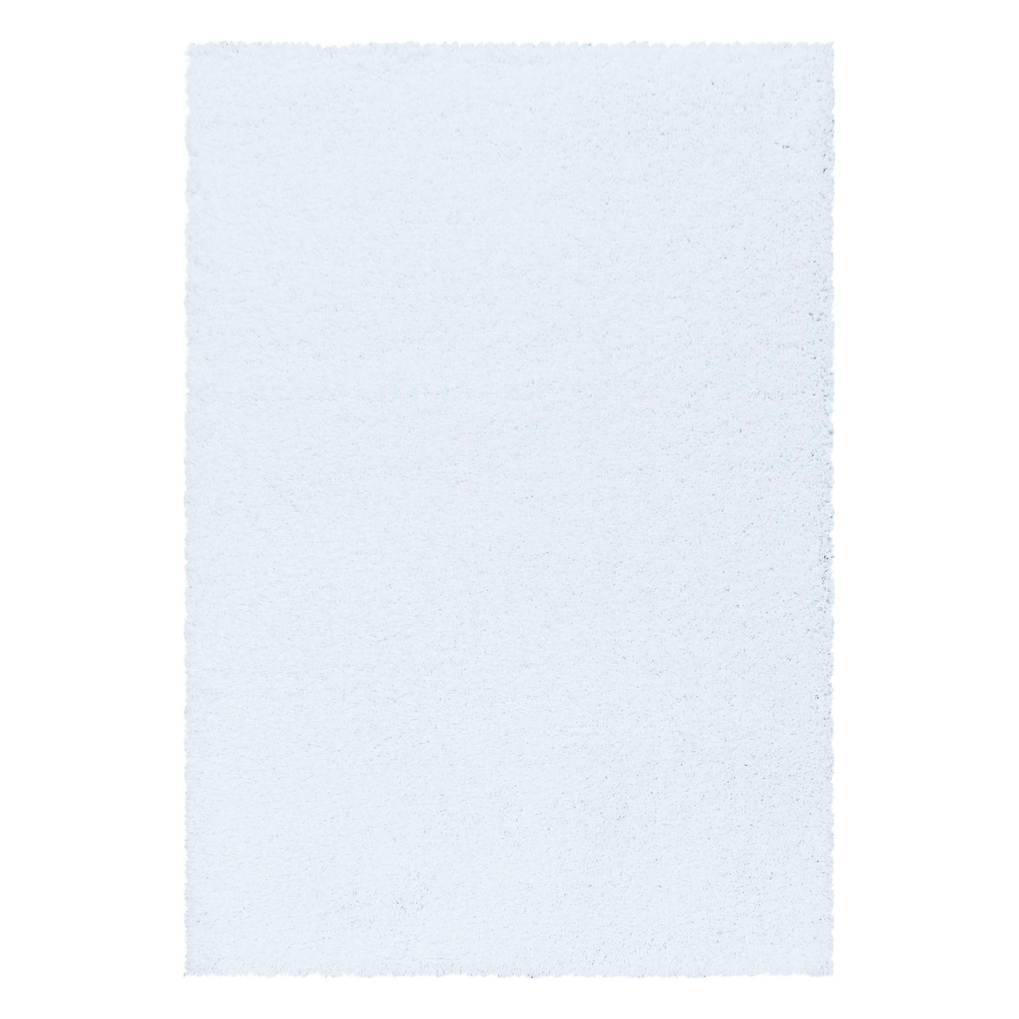 TEPPICH Hochflor SPREE in Weiß, einfarbig, 240 x 340 cm - Weiß, Textil (340/240cm) - KADIMA DESIGN