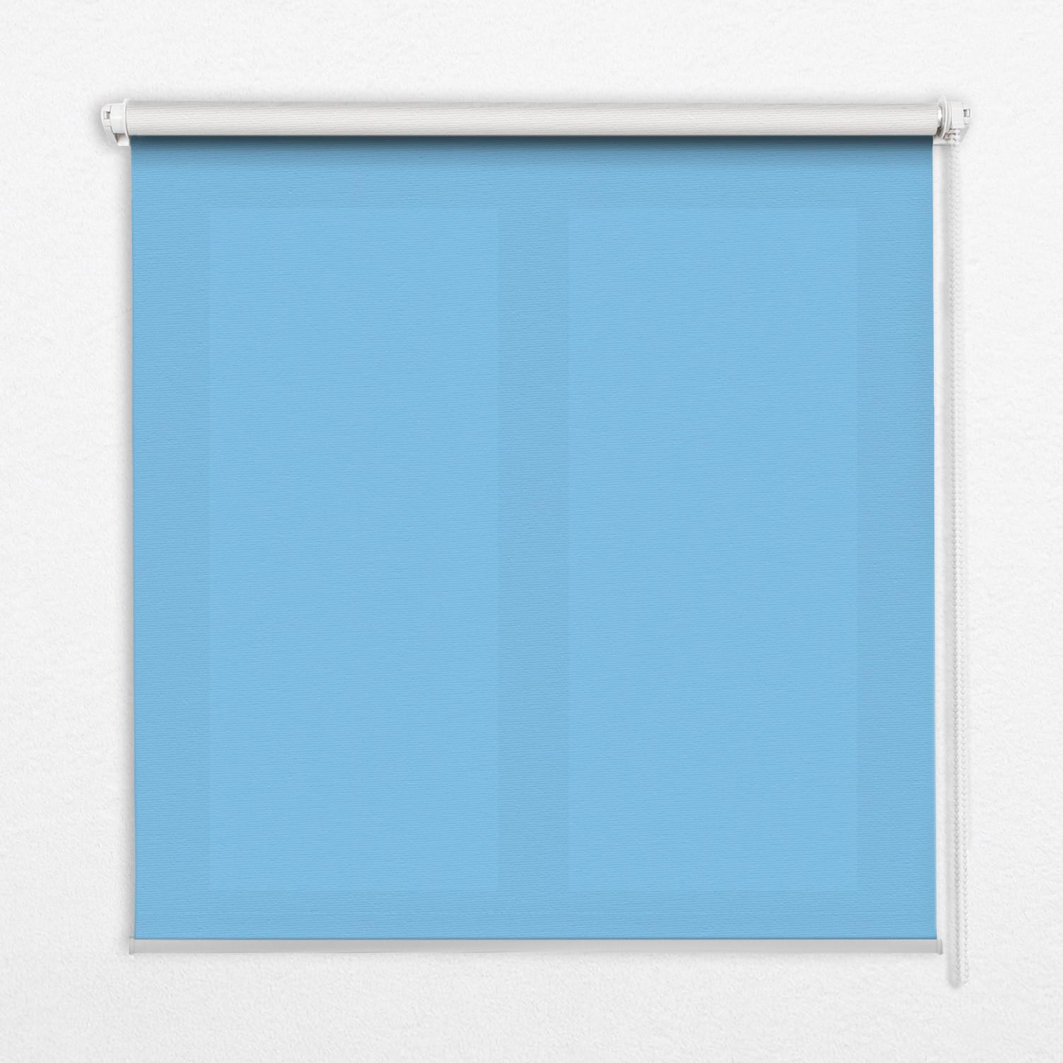 INNENROLLO - Fensterrollo - Rollo - 100x100 cm - Blau - Blau, Kunststoff (100/100/0.5cm) - TULUP