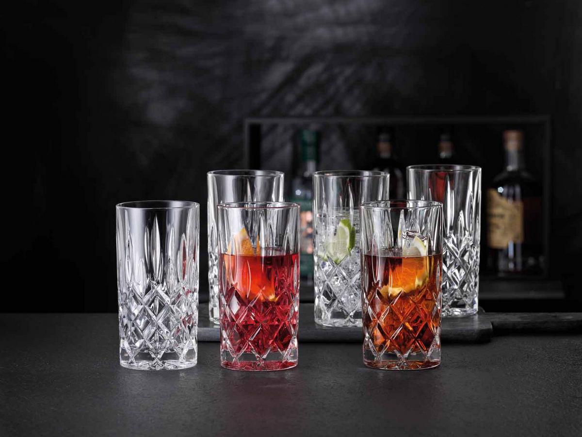 LONGDRINKGLÄSER Noblesse transparent 375 ml 6er Set - Transparent, Glas (0.001L) - Nachtmann