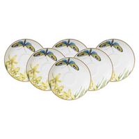 MOKKA- / ESPRESSOUNTERTASSEN Amazonia Anmut bunt ø 12 cm 6er Set - Multicolor, Keramik (12cm) - Villeroy & Boch