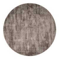 VISKOSETEPPICH Star 150x150 cm - Grau, Textil (150/150cm) - THEKO