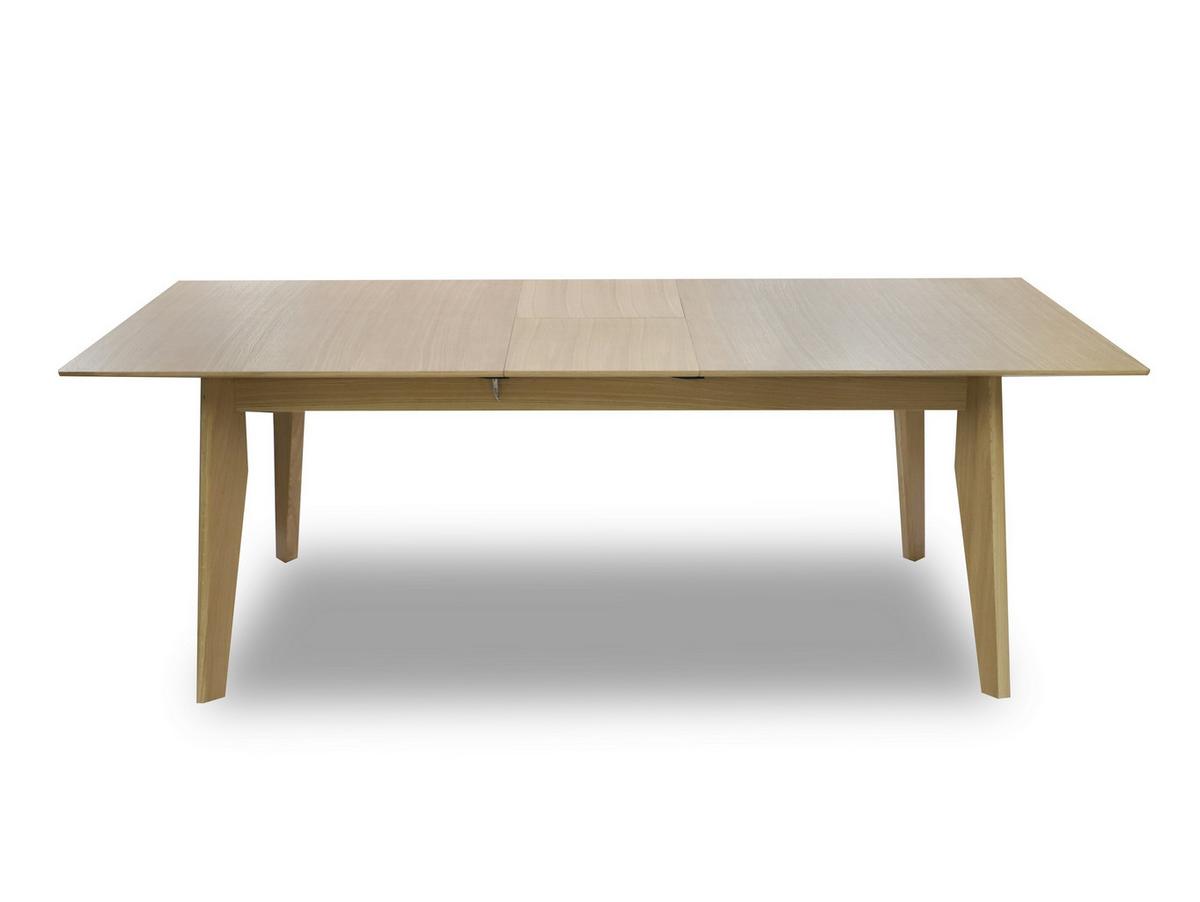 ESSTISCH ROBUST Ausziehbar 180 - 265 / 100 x 76 cm - Eichefarben, Holz (180/100/76cm) - MASSENO