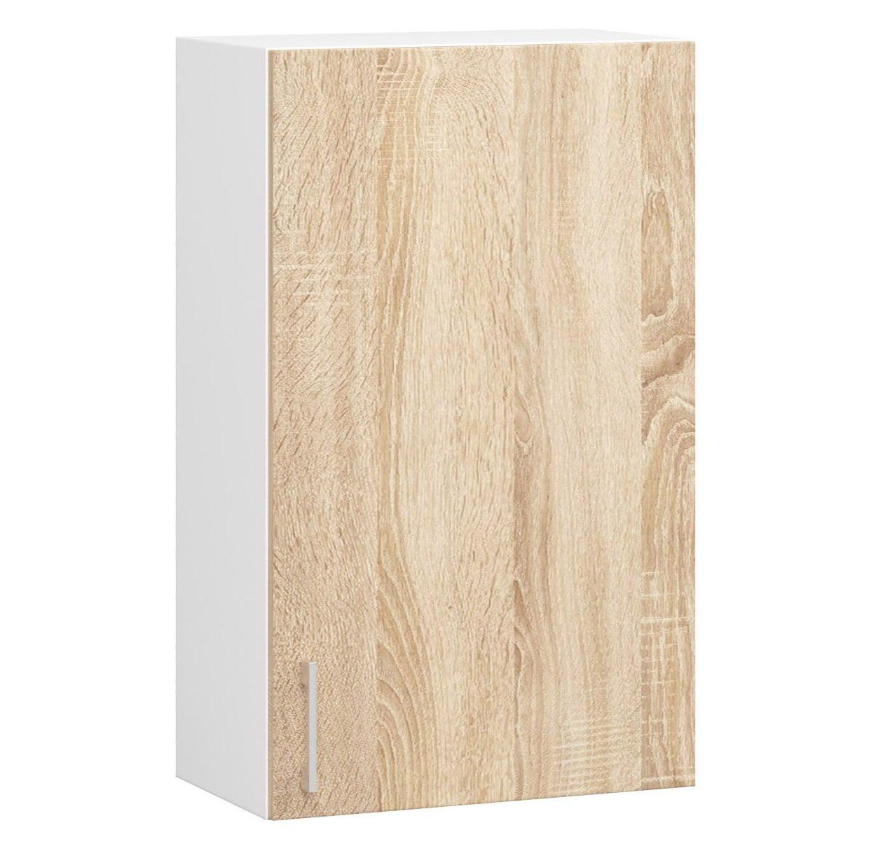 HÄNGESCHRANK Weiß, Eiche Sonoma 72/50/30,5 - Weiß/Eiche Artisan, Holzwerkstoff (50/72/30.5cm) - RAUMHIRSCH FURNITURE
