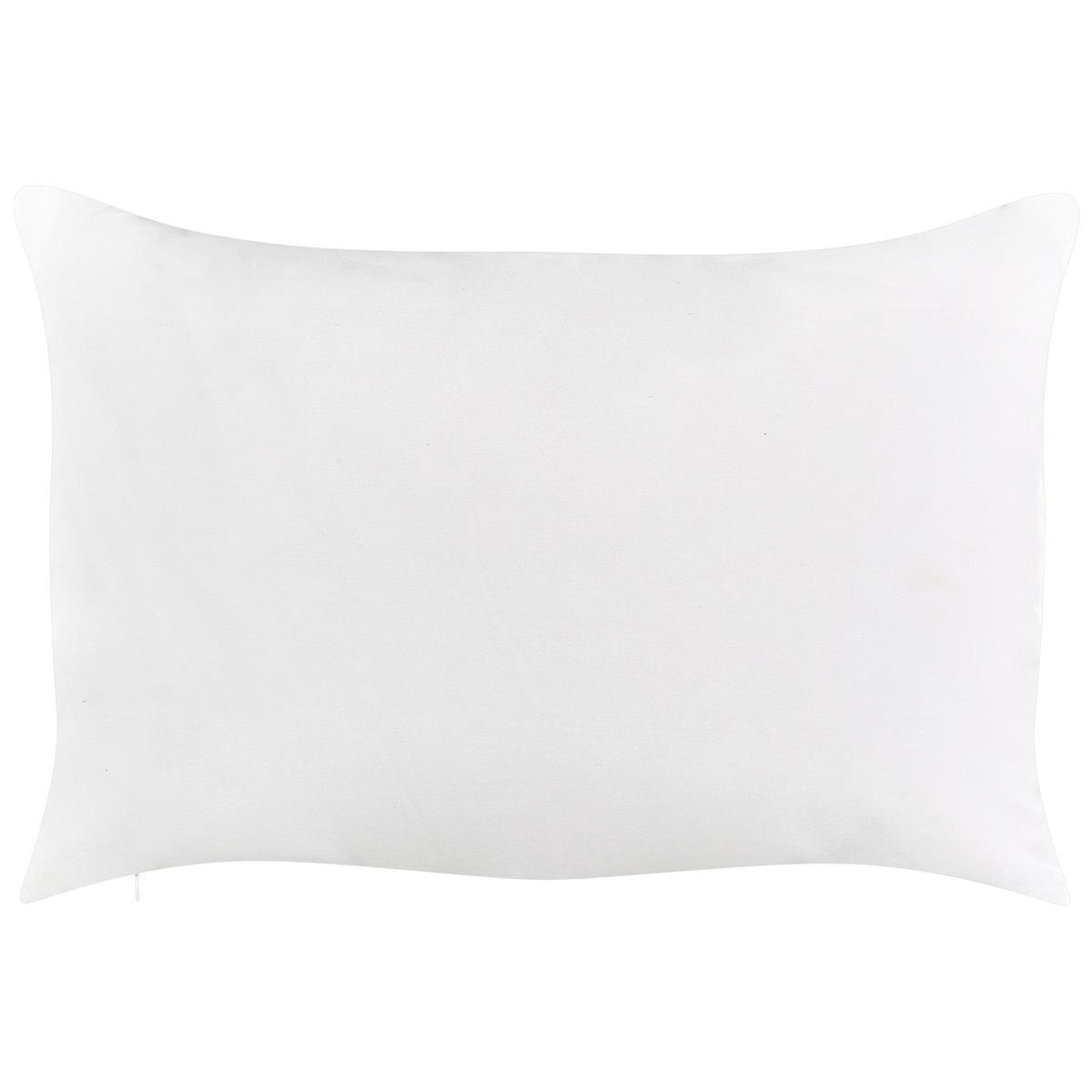 GARTENKISSEN 2er-Set Bienenmuster beige 40/60 cm Canneto - Beige, Textil (40/60cm) - Beliani