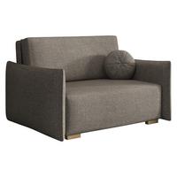 SCHLAFSOFA Viva Glov II - Hellbraun/Naturfarben, Holz/Textil (134/85/98cm) - MIRJAN24