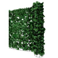 BALKONSICHTSCHUTZ BLATT Dunkelgrün - Dunkelgrün, Kunststoff (500/150cm) - MCW