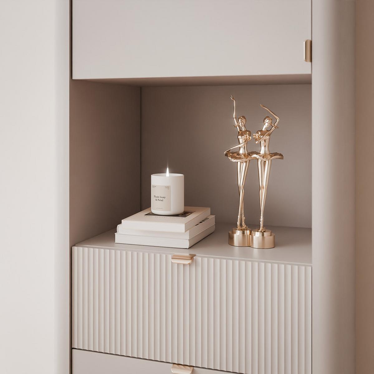 BÜCHERREGAL NAVANI 90/40/163 cm, Kaschmir / Nussbaum - Nussbaumfarben/Schwarz, Holzwerkstoff/Metall (90/163/40cm) - Idohome